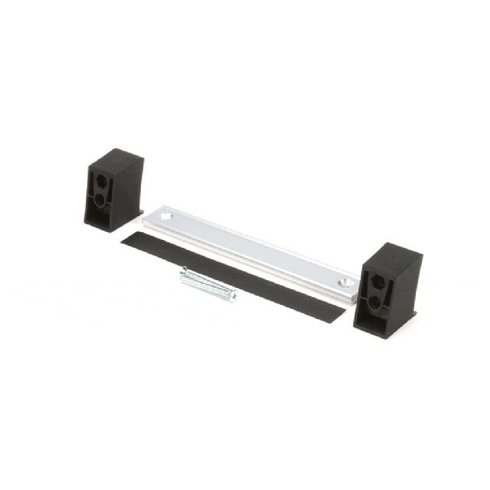 Duke 214825 Door Handle Face Mount Blk 6" Ruf 48