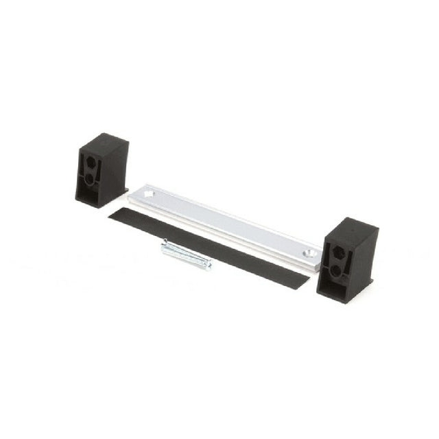 Duke 214825 Door Handle Face Mount Blk 6" Ruf 48