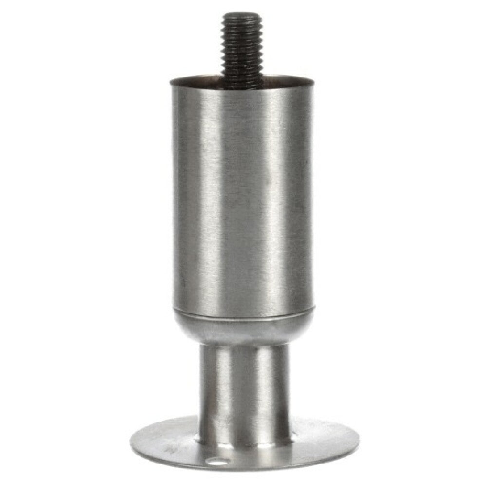 Pitco 60140401-C Leg W/ Flanged Foot S/s 4" Adj Single