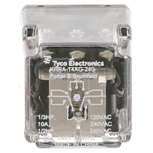 BKI (Barbeque King) R0131 Relay. Plug In 3pdt 200/230ac Coil