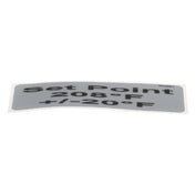 Carter Hoffmann 18312-0555 Decal 208 / 15 Deg F