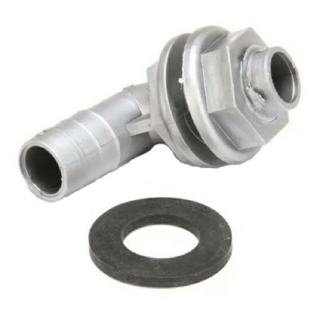 Jackson 047300114521 Fitting Bulkhead Elbow 45deg. 1/2 N