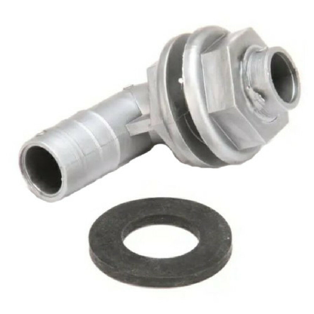 Jackson 47300114521 Fitting Bulkhead Elbow 45deg. 1/2 N