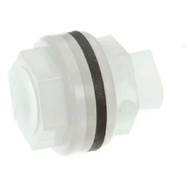 Jackson 47306090500 Plug Bulkhead W/gasket Plastic Soli