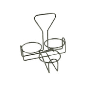 Thunder Group SLCJH003 Condiment Rack Tabletop Holds Three Condiment Jars (not Included)