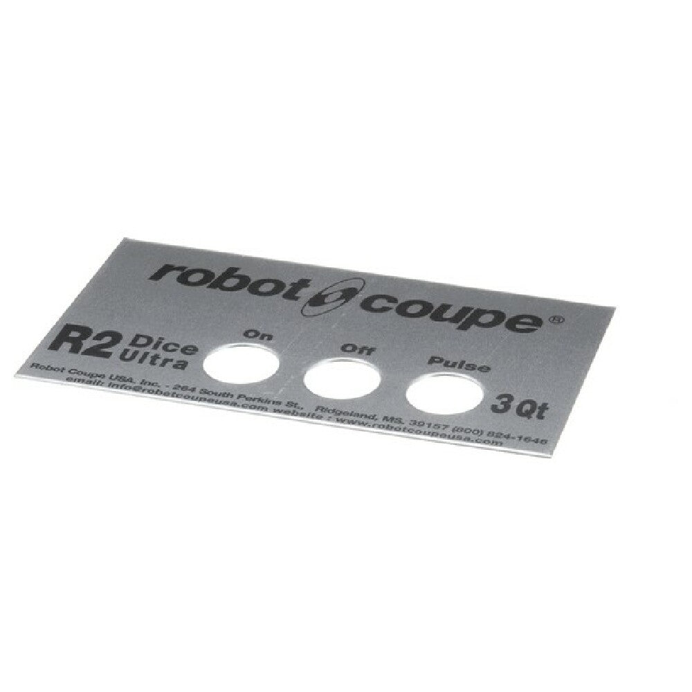 Robot Coupe 407903 R2u Dice Front Plate