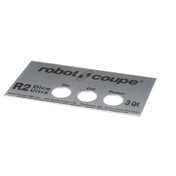 Robot Coupe 407903 R2u Dice Front Plate