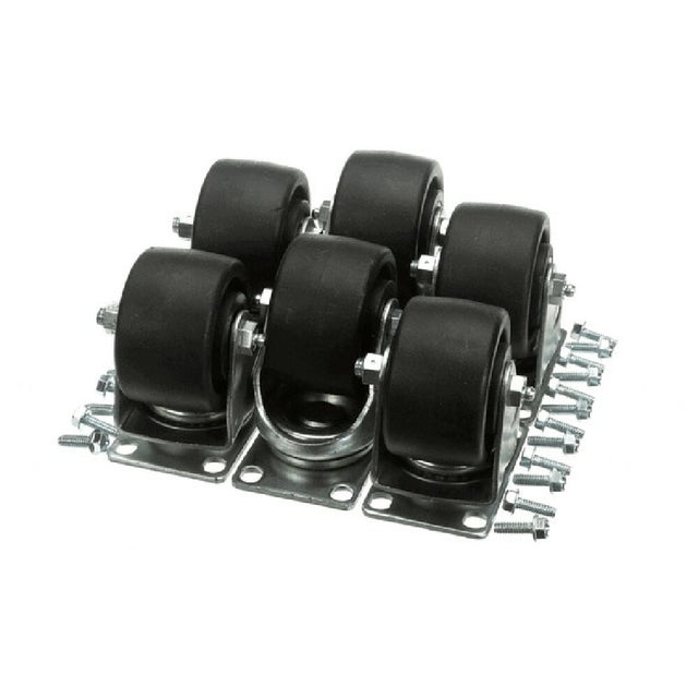 Silver King 10314-105 4'' Caster Plate Kit W/o Brake