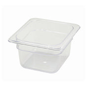 Winco SP7604 Poly-Ware™ Food Pan 1/6 Size 6-3/4" X 6-1/4"