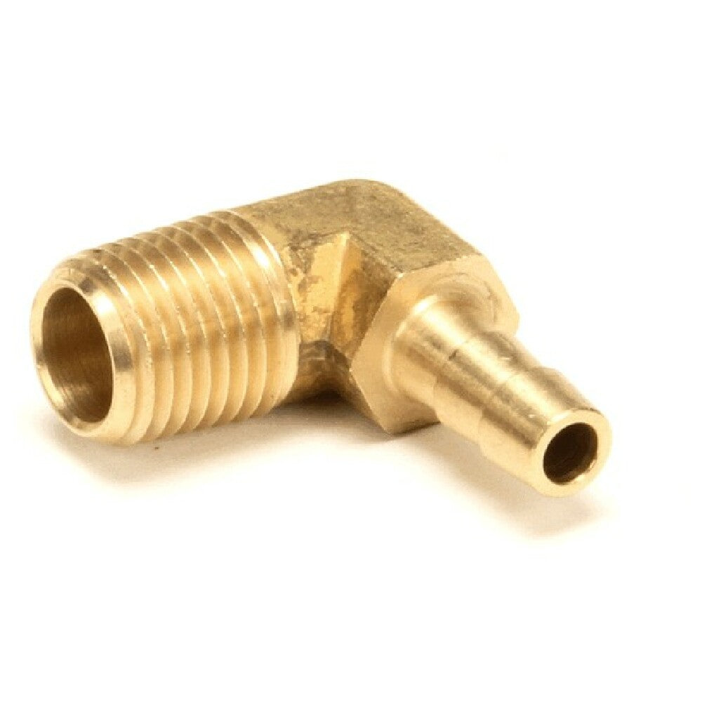 Accutemp AT0P-2628-1 Brass Elbow 1/4 Hose Barb X 1/4 Male Npt