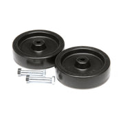 Winston Products PS1226-2 Wheel 4" Black Fryer Pk/2