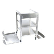 Winston Products PS1682 Tray Cart W/basket Stand