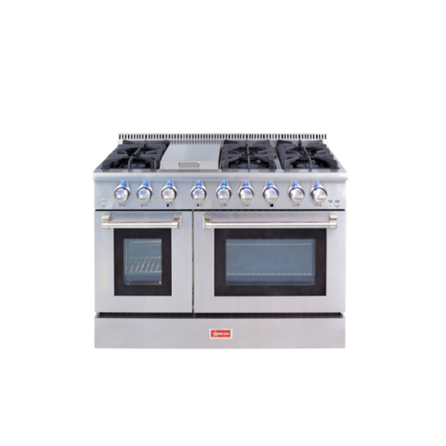 Omcan 48596 (CE-CN-4808U) Commercial Range Natural Gas 48" W