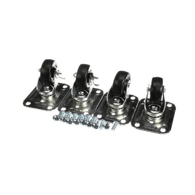 Glastender C-4X2 Caster 2 1/2 H Set Of Four