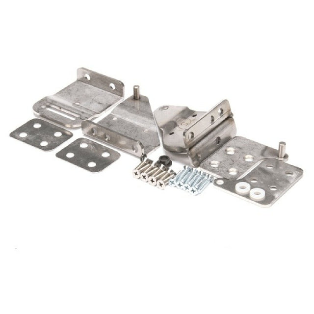 Glastender 06001376 Hinge Set And Brackets For Wood Doors