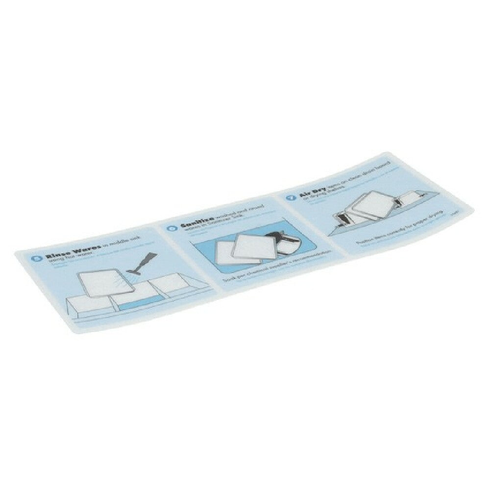 Power Soak Systems 29487 Decal Backsplash Steps 5 7 L