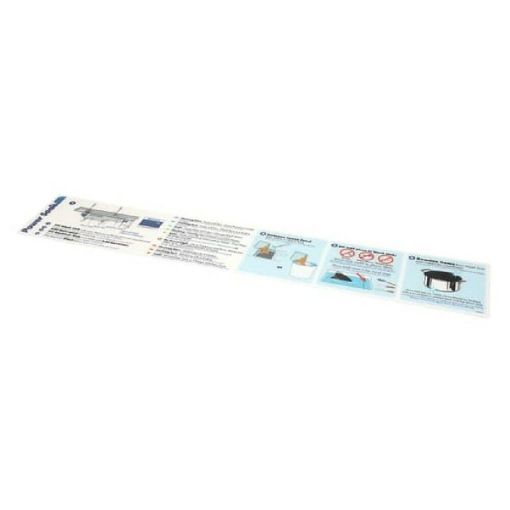 Power Soak Systems 33890 Decal Backsplash Steps 1 4 L R