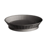 TableCraft Products 157512BK - Platter Basket, 12" Dia. X 2-1/4"H, Round