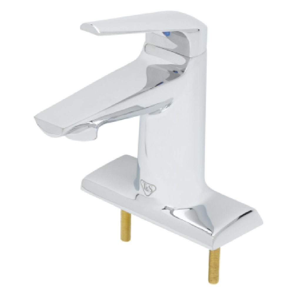 T&S Brass BP-2712 Single Lever Faucet Center Deck Mount