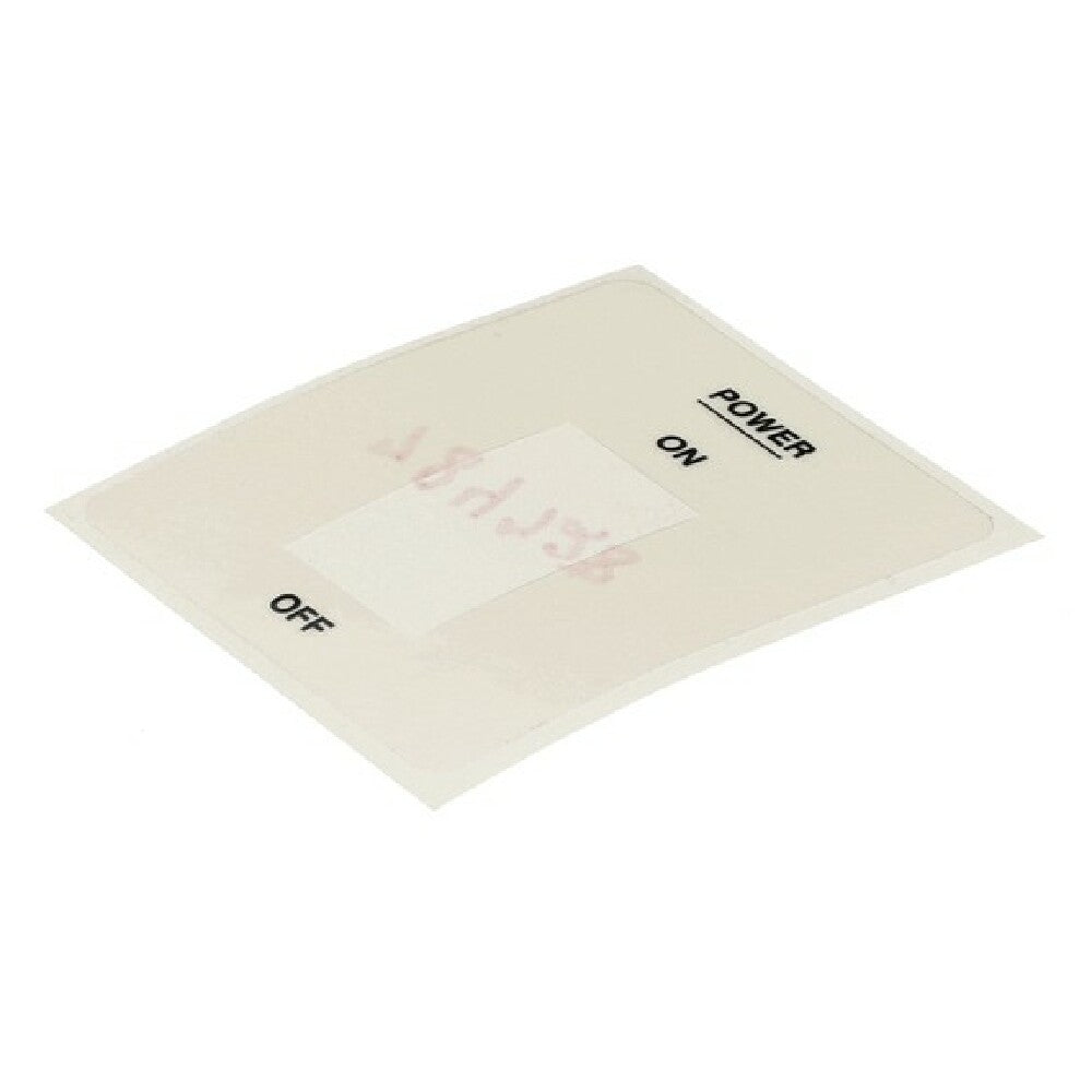 Bevles 784728 Label Power Switch Taco Bell