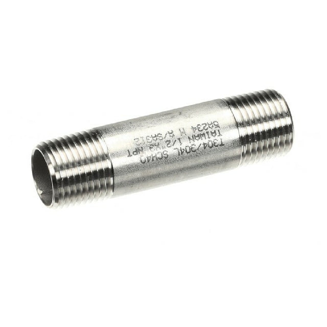 American Dish Service 292-3010 Nipple 1/2 X 3 Ss