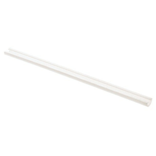 Av Tec PLEXT0301 Extrusion 11/16 X 3/8 Half Round White