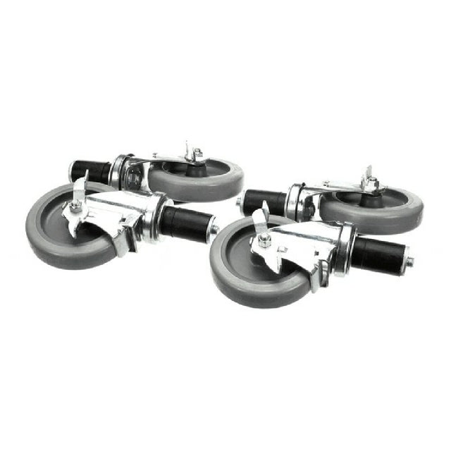 AyrKing B241 Caster Set (4) Locking 5 Dia