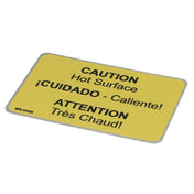 Belshaw MK-0186 Caution Hot Surface Label