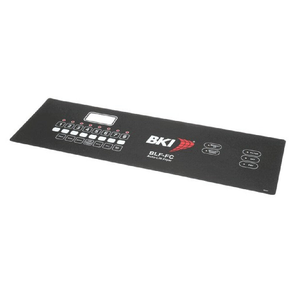 BKI (Barbeque King) N0687 Decal Control Panel Blf Fc