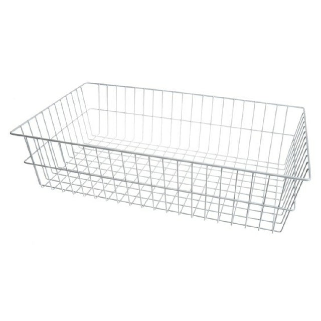 Blickman 2422441000 Wire Basket 6" Chrome 24 1/2"w X 6"h X