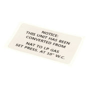 Blodgett 57865 Label Conversion Nat >lp