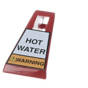Bunn 02861.0007 Faucet Handle Hot Water Red
