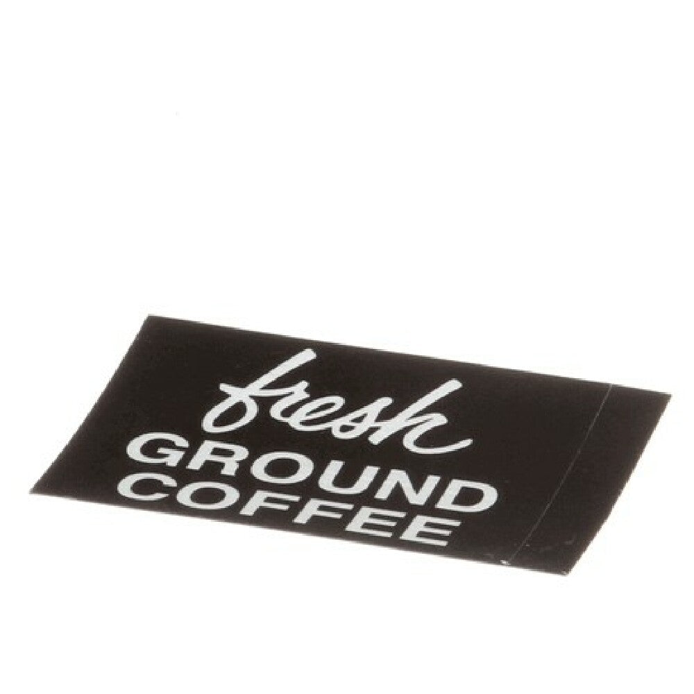 Bunn 11062 Decal Fresh Ground Coffee