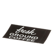 Bunn 11062 Decal Fresh Ground Coffee