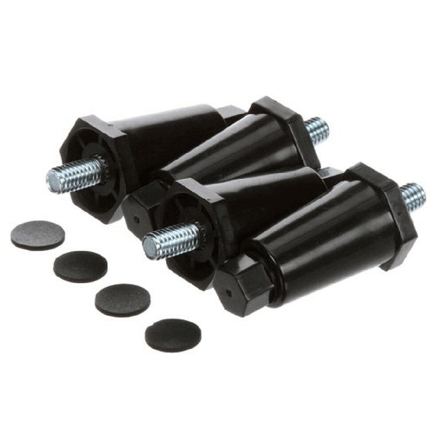 Bunn 13255.0006 Kit Leg 2.50 Adj Blk Plastic