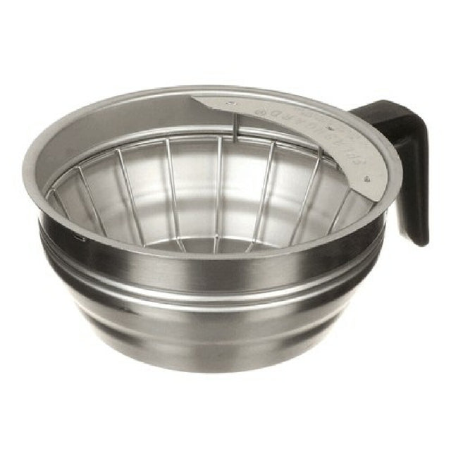 Bunn 20216.7 Funnel Assy Sst Black Handle(small)&