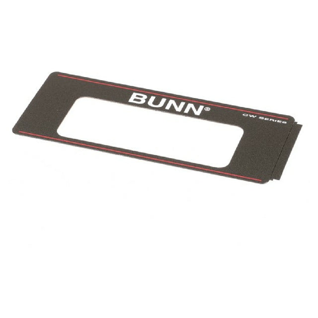 Bunn 22289 Decal Control Panel Cw