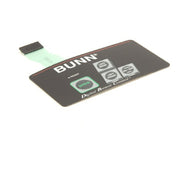 Bunn 29006.0001 Switch Membrane 3 Warmer Left