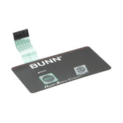 Bunn 29006.0004 Switch Membrane With Warmer