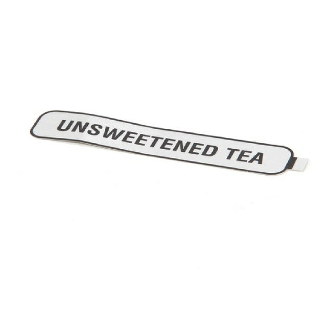 Bunn 29989.0001 Decal Unsweetened Tea