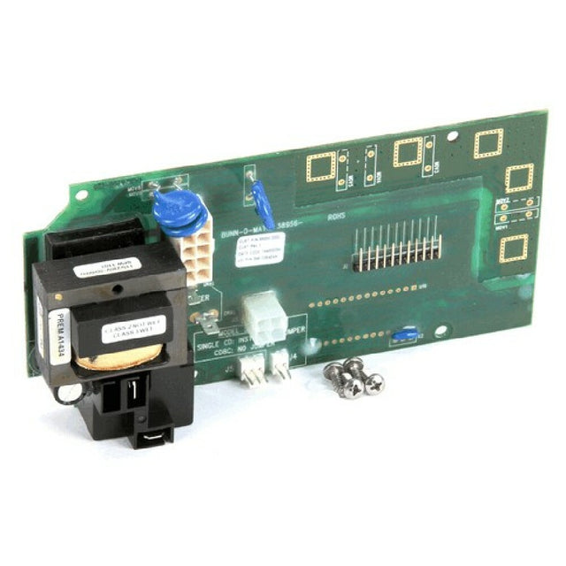 Bunn 38956.1 Control Board Assembly Dspl 5 Wmr 240v R