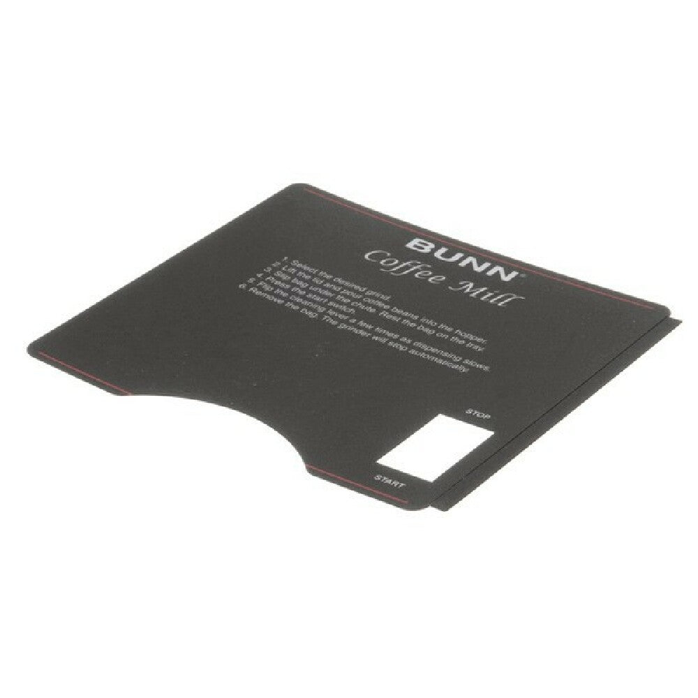 Bunn 39957 Decal Grinder W/switch(g2/g3