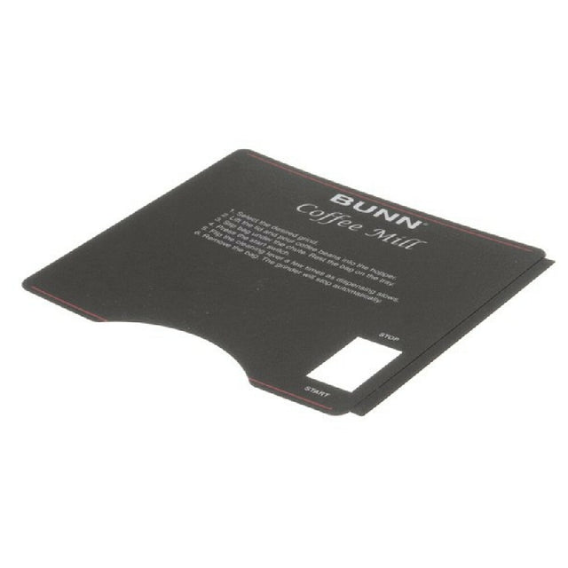 Bunn 39957 Decal Grinder W/switch(g2/g3