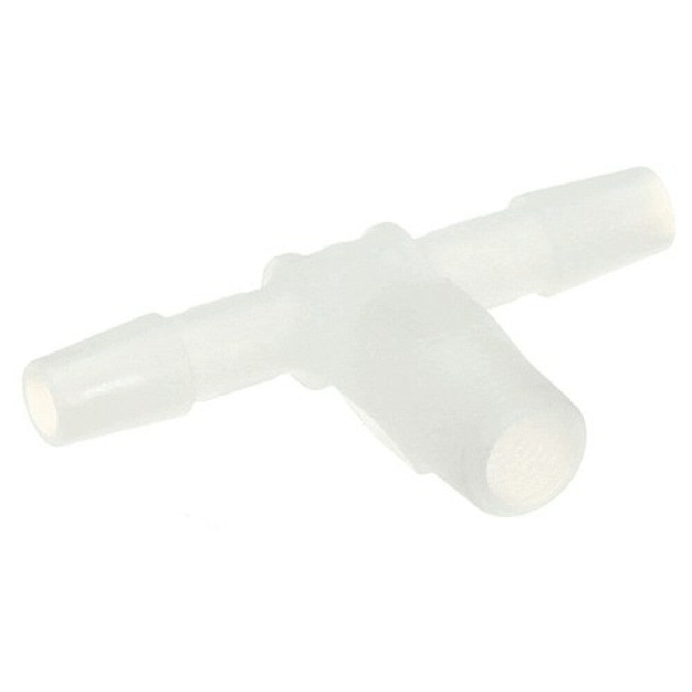 Bunn 40784.0001 Tee 1/8 27 Npt Hex Hd 1/4 Barb Kynar