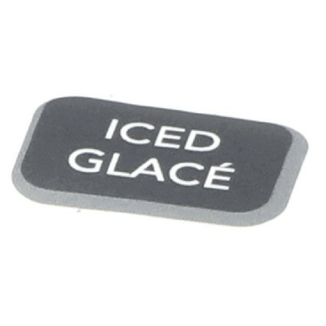 Bunn 52904.7113 Decal Iced Coffee Button