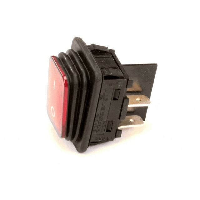Cadco 30973EC Rocker Switch (red)