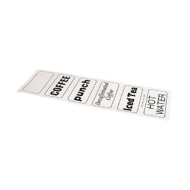 Cambro 13200 Label Beverage Large