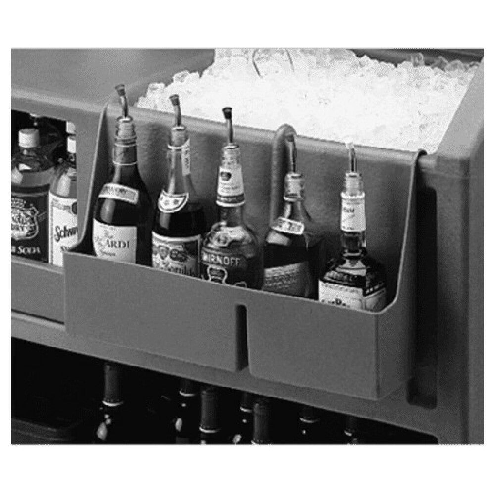 Cambro BAR54SR131 Speed Rail 5 Bottle 19 1/2"l X 4 5/16"