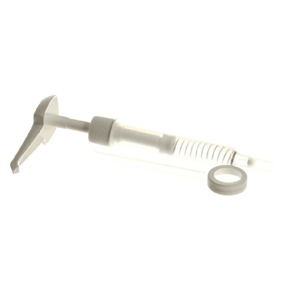 Carlisle Foodservice 3831038P Pump & Lid Set (38mm) 5" Dip Tube Whit