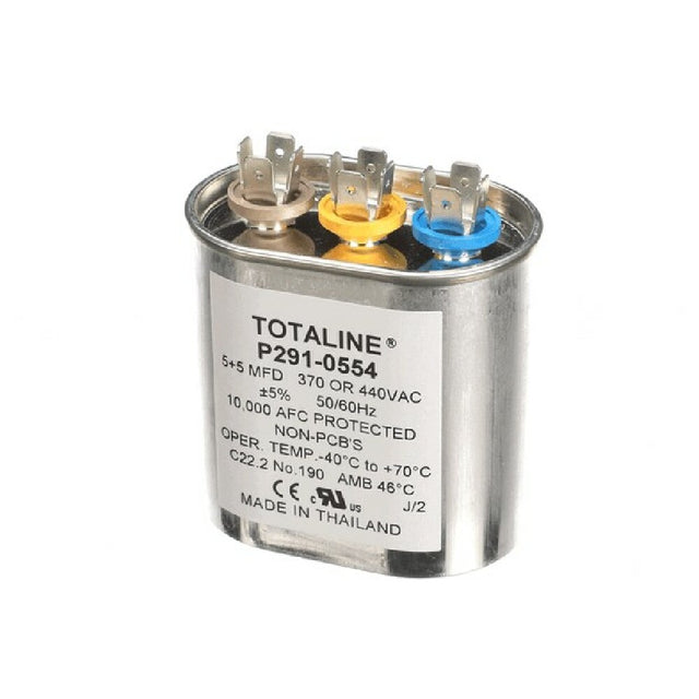 Carrier P291-0554 5/5mfd 440v Oval Run Capacitor